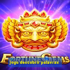 jogo descobrir palavras